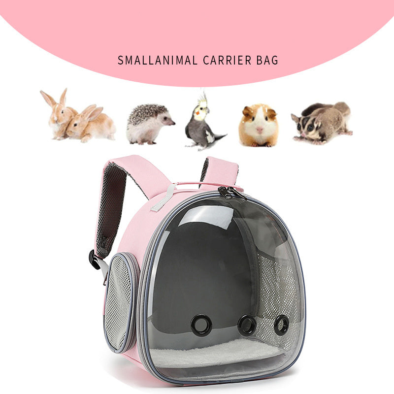 Sac à dos pour animaux de compagnie Transporteur pour hamsters et petits animaux