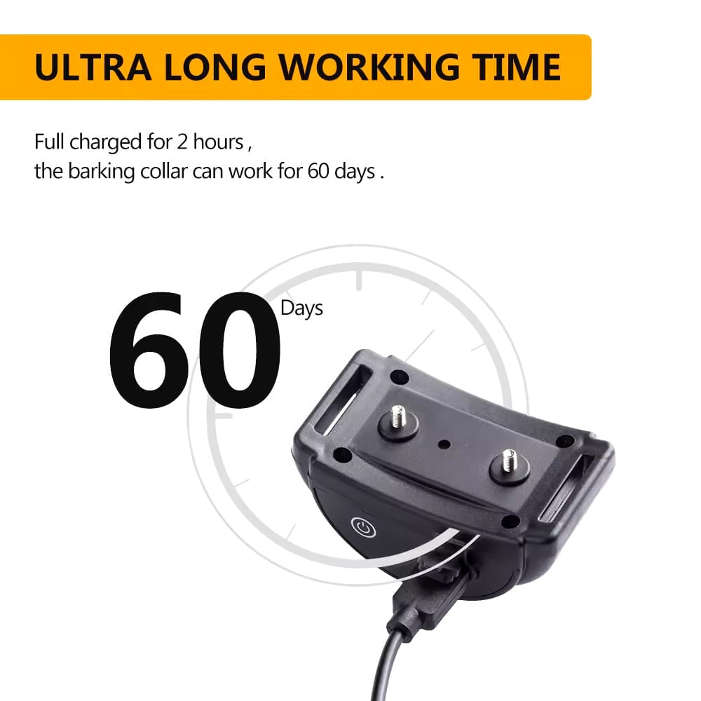 Dog Bark Shock Collar (Rechargeable)