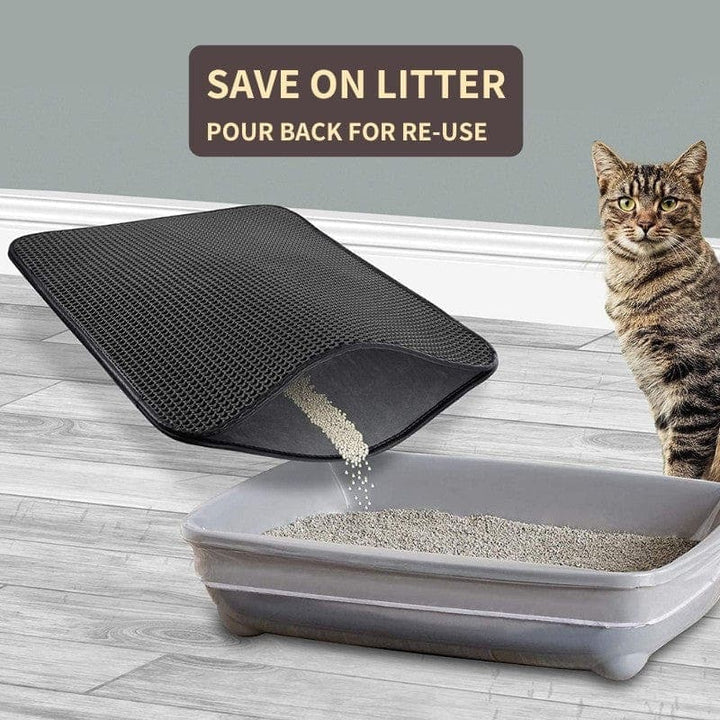 Waterproof Cat Litter Mat | Trap Litter Easily & Protect Your Floors.