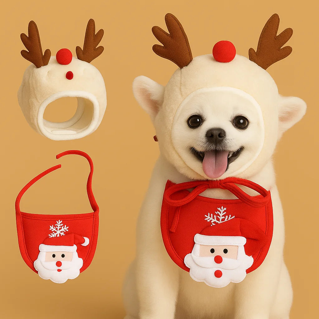 PawTree™ Déguisement de noël pour chat et chien