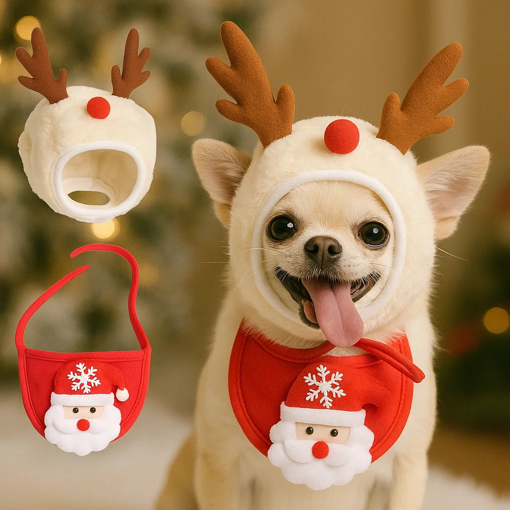 PawTree™ Déguisement de noël pour chat et chien