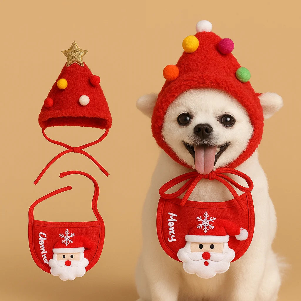 PawTree™ Déguisement de noël pour chat et chien