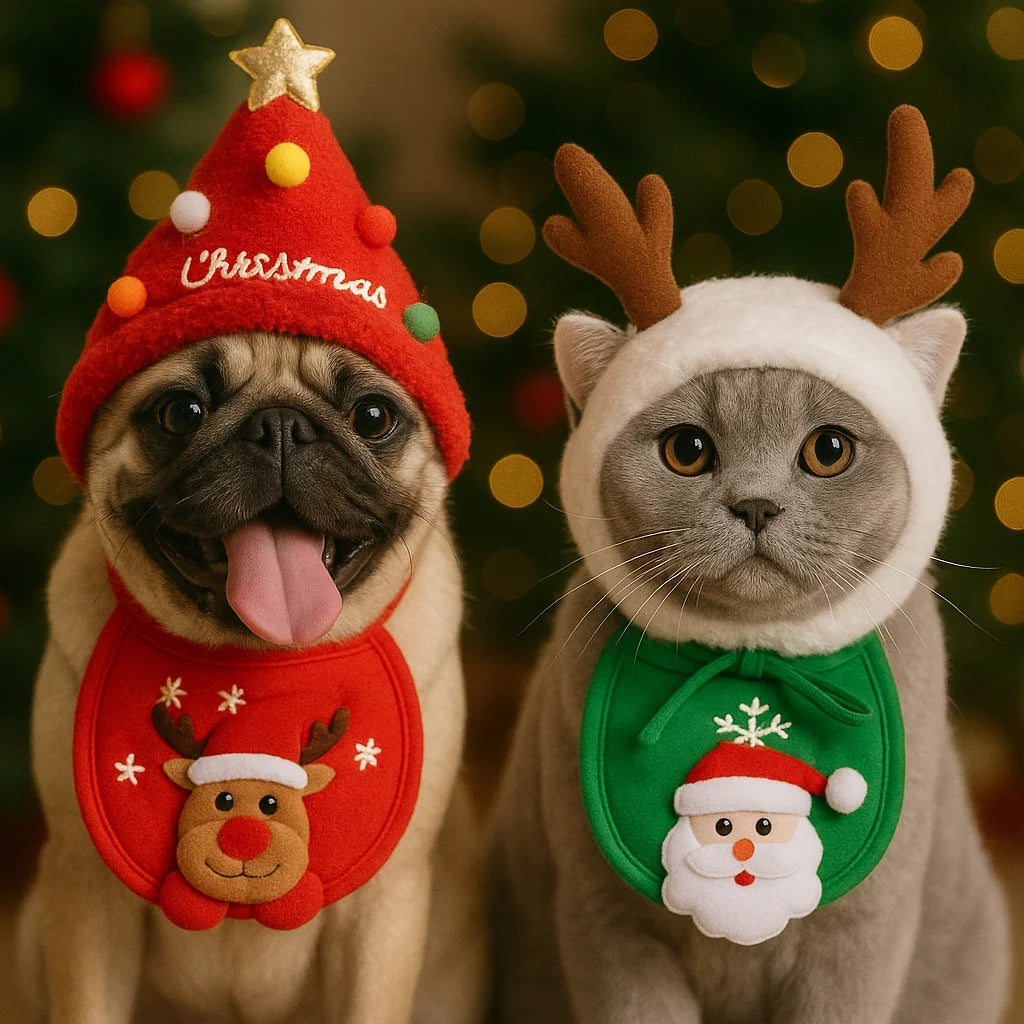 PawTree™ Déguisement de noël pour chat et chien