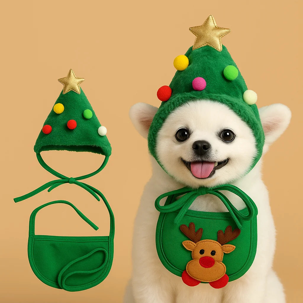 PawTree™ Déguisement de noël pour chat et chien