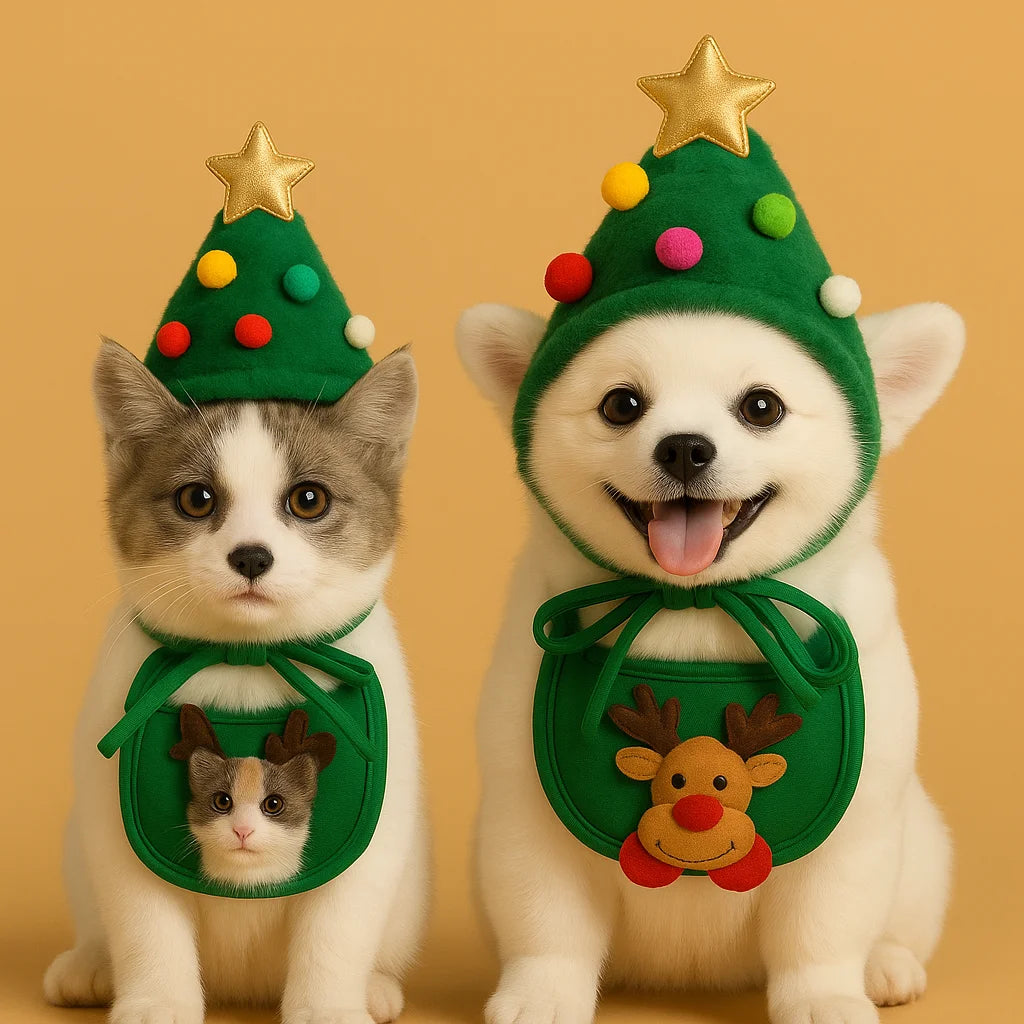PawTree™ Déguisement de noël pour chat et chien